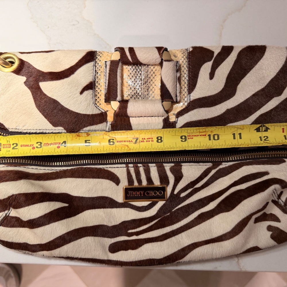 Jimmy Choo Ponyhair Clutch Bag - Picture 9 of 9